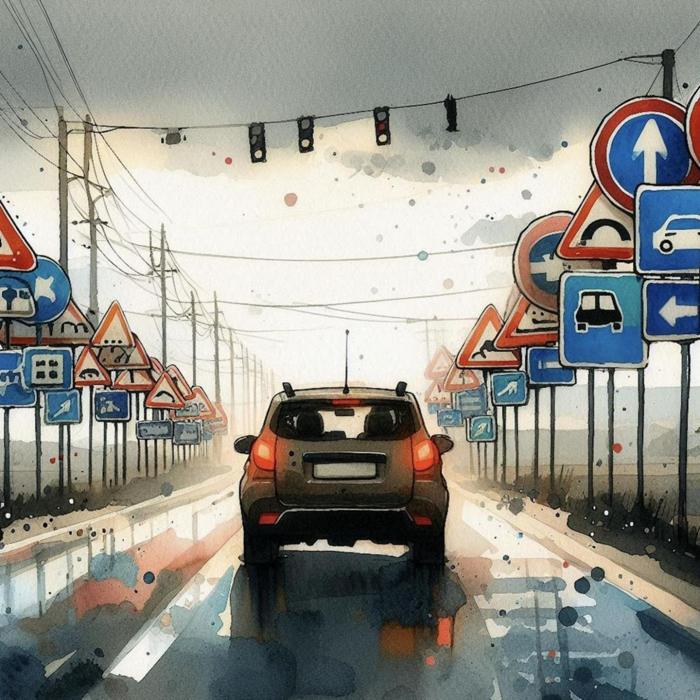 Blicken Sie da durch? Das große Quiz europäischer Verkehrsschilder