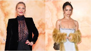 Kate Moss und Zo&euml; Kravitz feiern Mode ohne BH