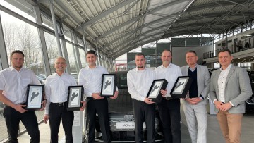 Auszeichnung: Motor-Nützel ist "Audi Top Service Partner 2025"