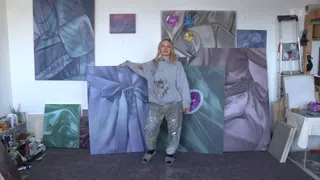 K&uuml;nstlerin Jill Winnie: &Ouml;lmalerei trifft auf Kitsch