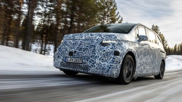 Mercedes Vans: Neue Familienautos im Kältetest