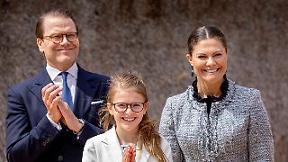 Schwedische Royals feiern bei Rockkonzert