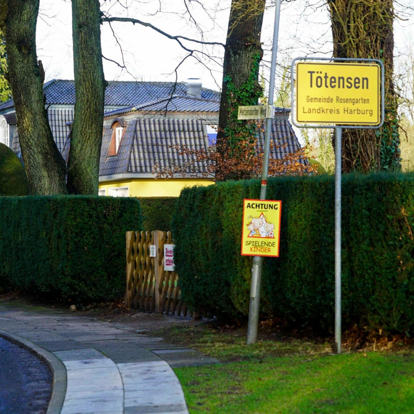 Ortsschild von Tötensen geklaut? Bohlen bietet Finderlohn