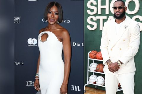 Naomi Campbell und LeBron James kommen nicht