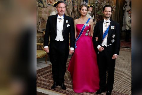Überraschende Teilnahme am Galadinner