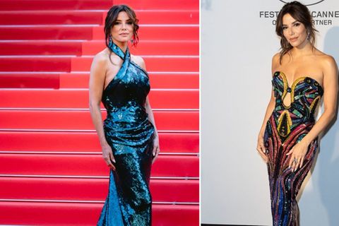 Ein Abend mit zwei glitzernden Looks