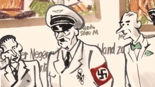 Ein Gem&auml;lde sieht sich pl&ouml;tzlich im Visier der Nazis