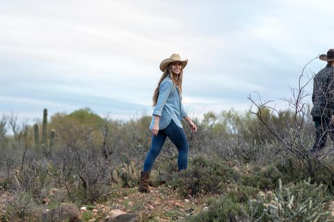 Vom Rodeo zum Runway: So stylen Sie den Cowboy-Look
