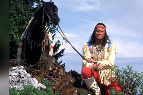 Als Winnetou wurde er zur Legende