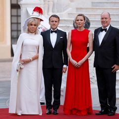 Die Macrons zu Besuch in Monaco