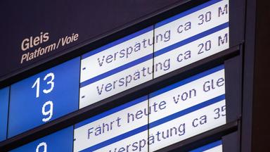 Pünktlichkeit der Bahn im Mai bei nur 62 Prozent