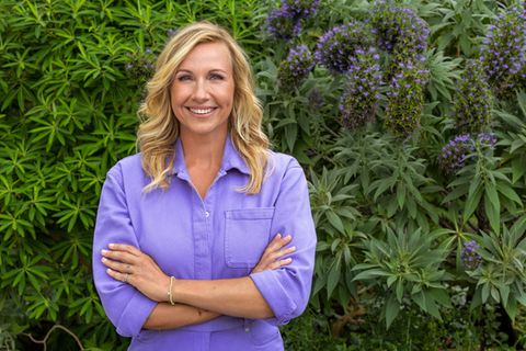Andrea Kiewel verpasst ihr Jubiläum im "ZDF-Fernsehgarten"