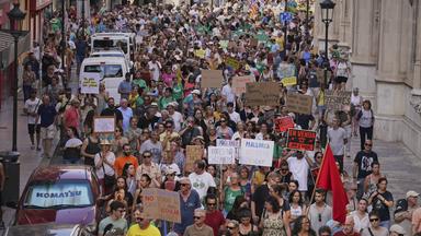 Erneut Protest gegen Massentourismus auf Mallorca