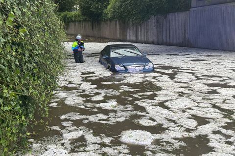 Sturm und Hagel: 1,3 Milliarden Unwetterschäden an Autos