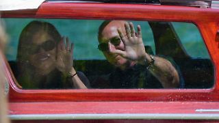 Jeff Bezos und Lauren Sánchez sind in Venedig eingetroffen