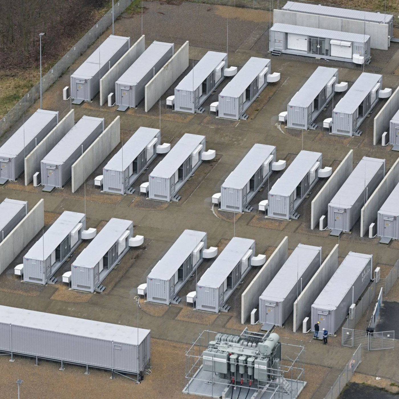 Energiefirmen planen Mega-Batteriepark