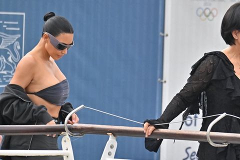 Kardashians sind in Venedig angekommen