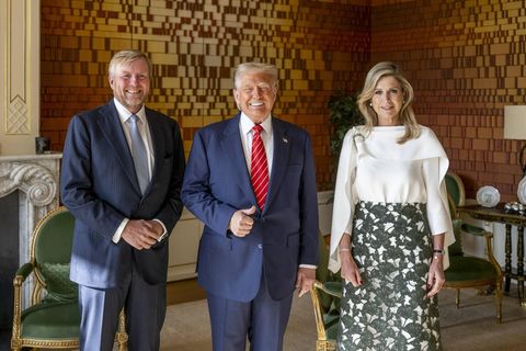 Königin Máxima äfft Donald Trump nach – und das Netz feiert es