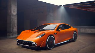 Weltpremiere des Mercedes-AMG Concept GT XX - Revolution in Orange