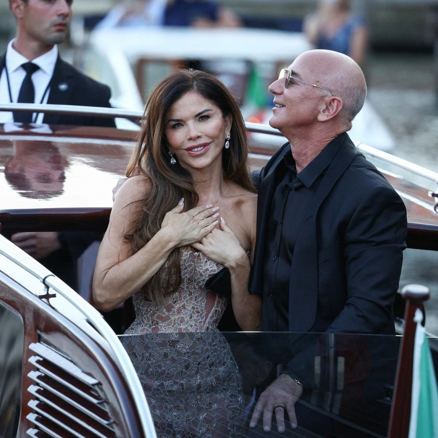 Endloser Party-Marathon: Lauren Sánchez und Jeff Bezos feiern Pyjama-Sause