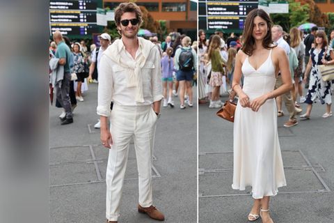Sportlich-elegante Auftritte in Wimbledon