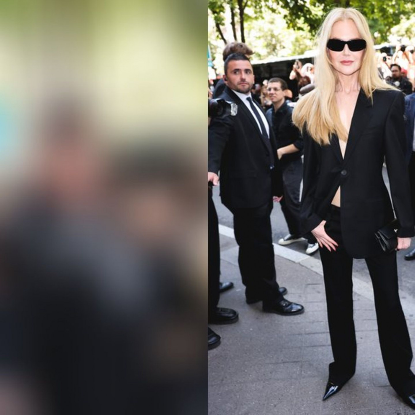 Gewagter Auftritt auf der Paris Fashion Week