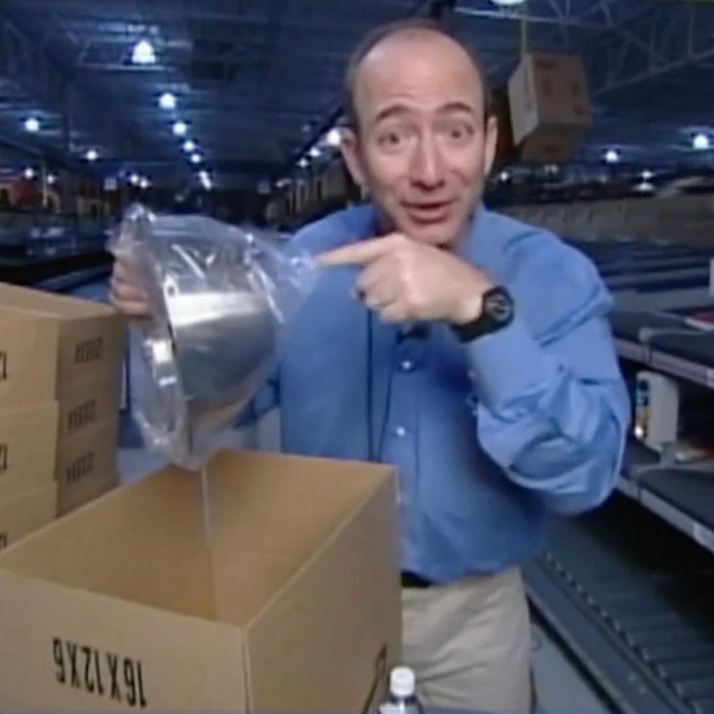 Video zeigt jungen Jeff Bezos – der noch selbst mit anpackt