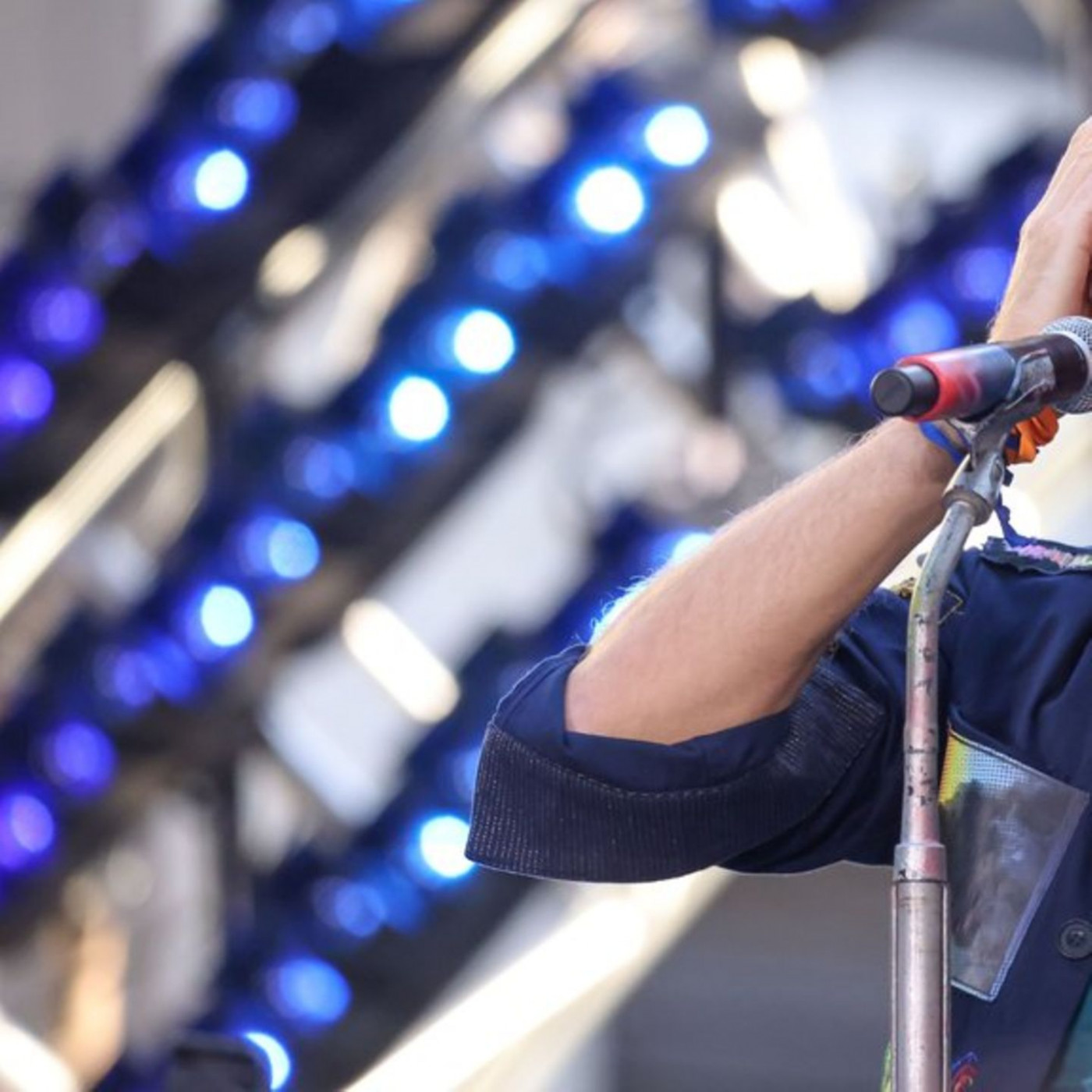 Live-Reaktion von Chris Martin