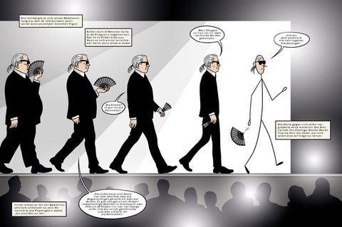 Lagerfeld als "Karlikatur": Was ein Comic über den Designer verrät