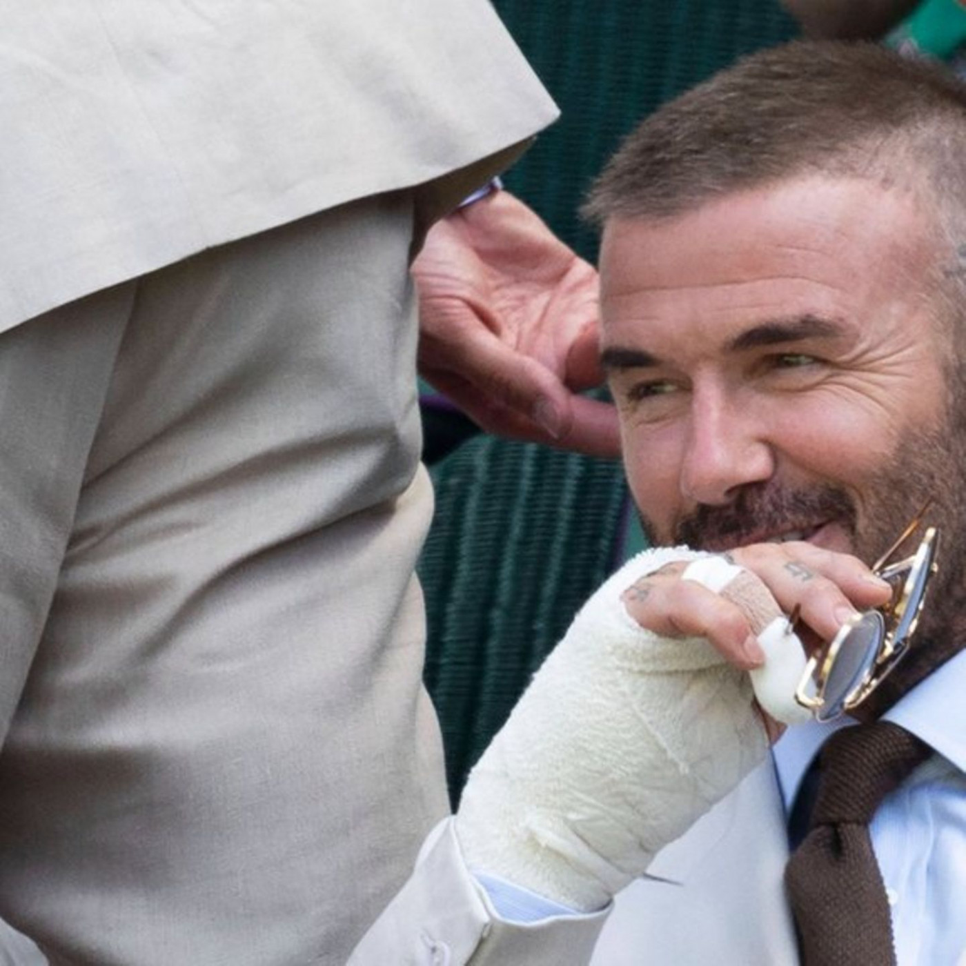 David Beckham wollte sich selbst die Haare schneiden. Ging etwas daneben
