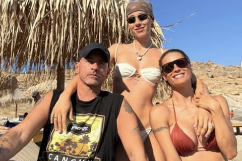 Michelle Hunziker urlaubt mit Tochter Aurora und Ex Eros Ramazzotti