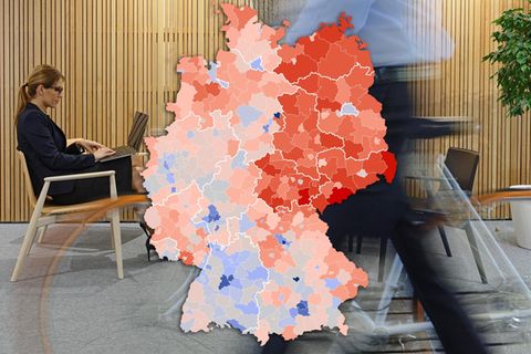 Wo das Gehalt in Deutschland am höchsten ist