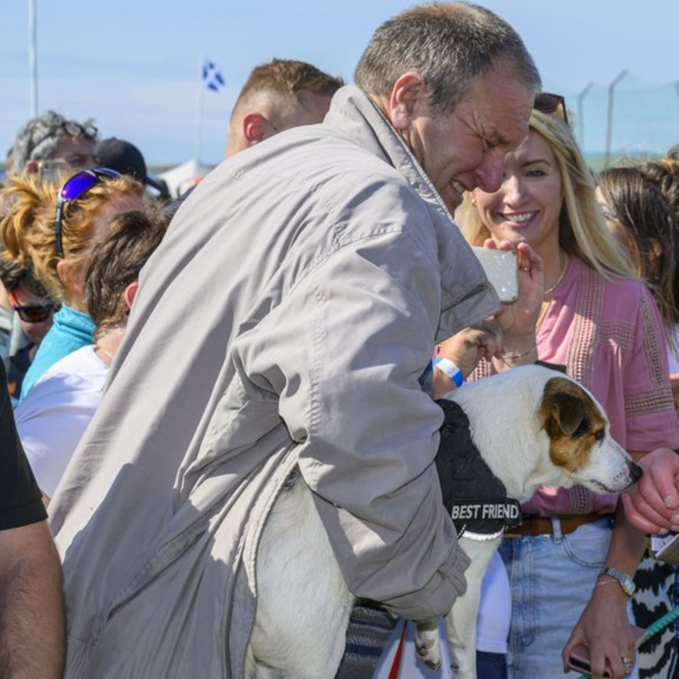 König Charles besucht die Highland Games