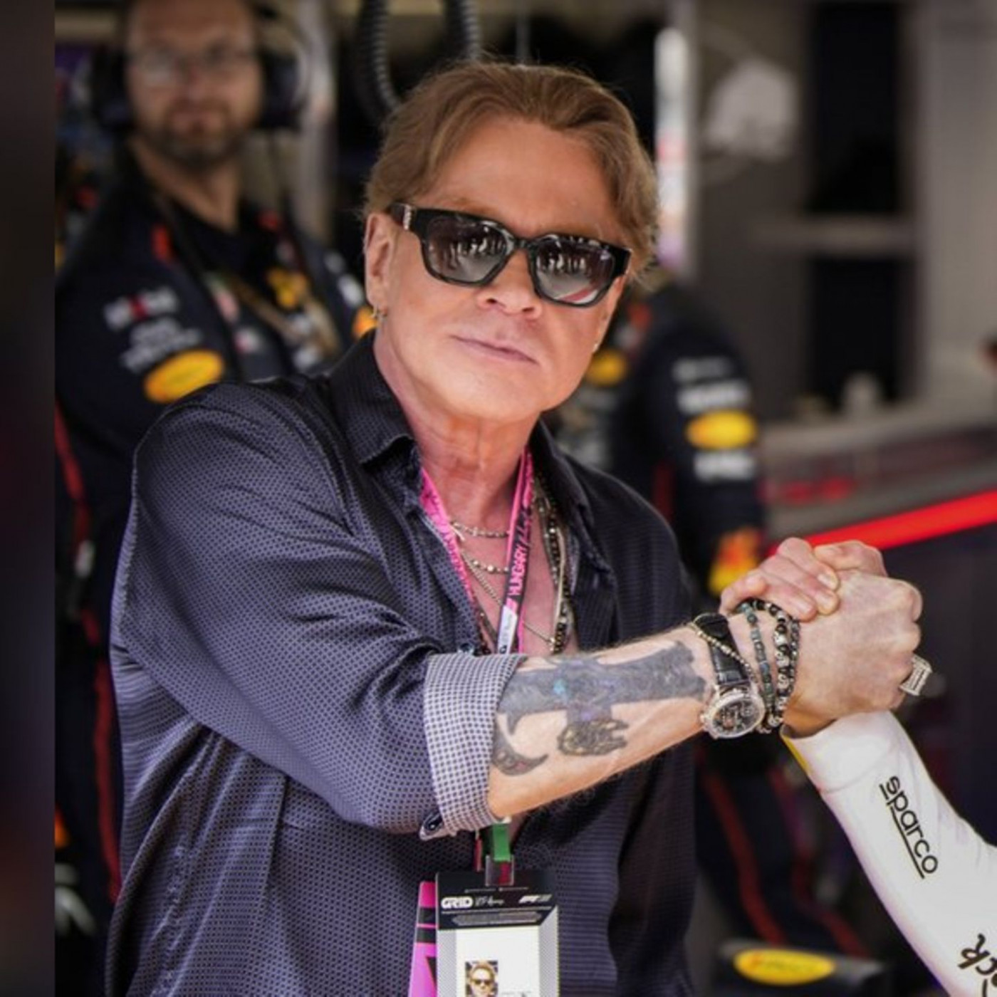 Axl Rose trifft Max Verstappen