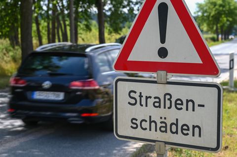 Fast 25.000 Kilometer Fernstraßen mit Schäden