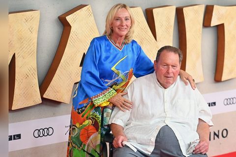 Ottfried Fischer zeigt sich bestens gelaunt