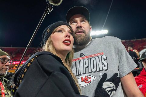 Kelce über die Beziehung mit Swift: "Einfach zwei Menschen, die sich lieben"