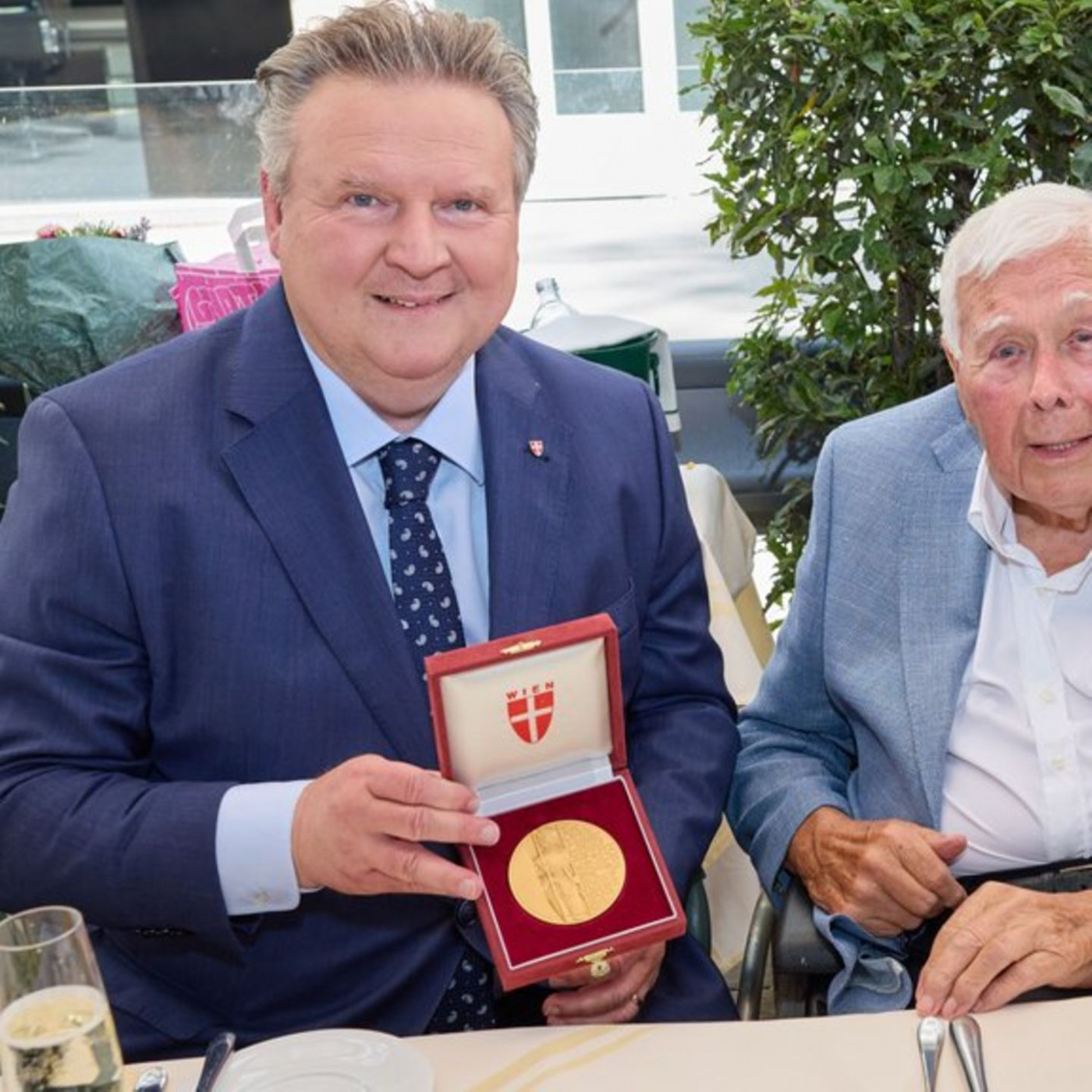 Ehrung vom Wiener Bürgermeister