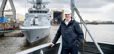 Naval Vessels Lürssen steigt in den Bau von Meeresdrohnen ein