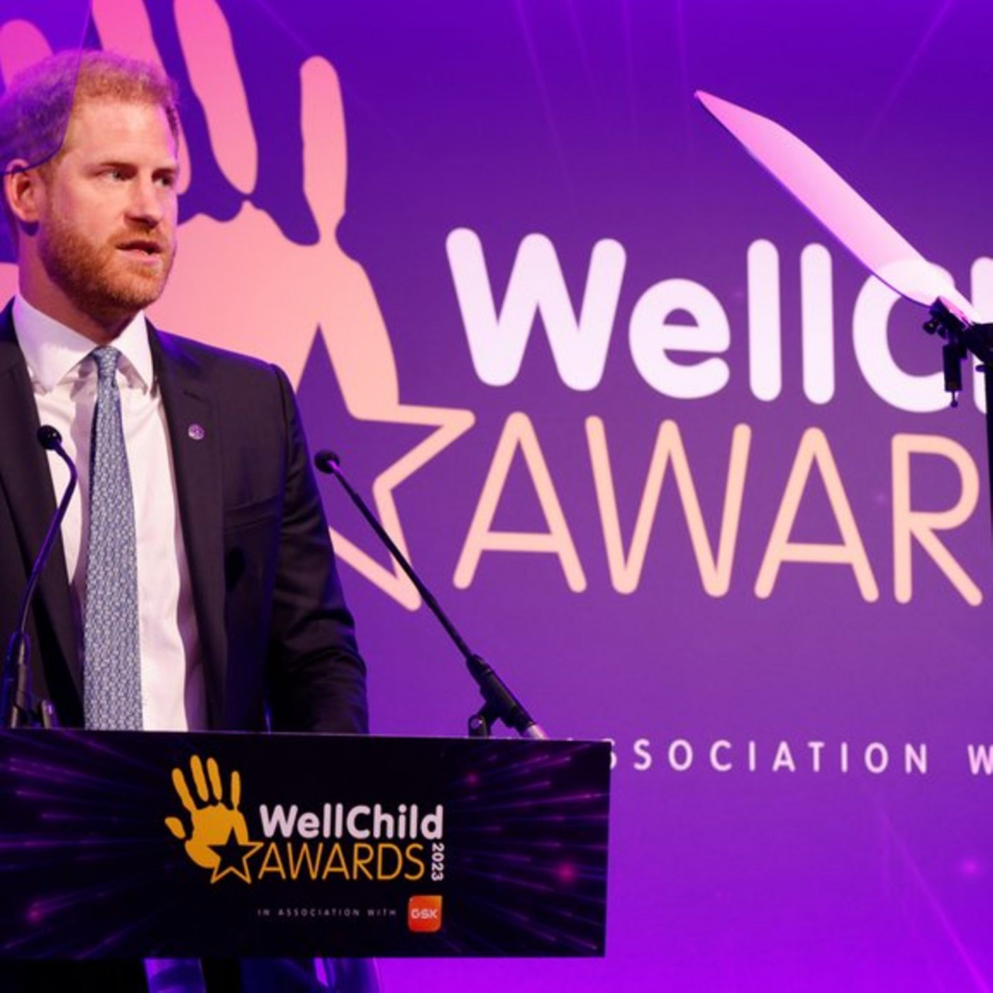 Er kommt zur WellChild-Gala nach London