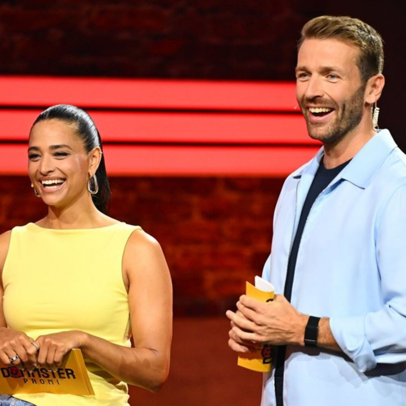 Wie ist es, zusammen mit dem Partner eine Show zu moderieren, Amira Aly?