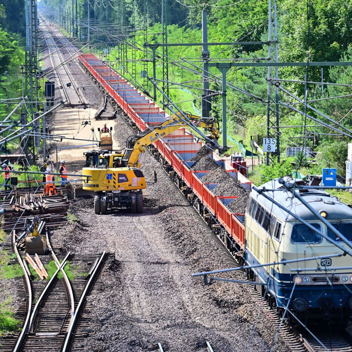 Bahn wird Versprechen bei großen Baustellen nicht einhalten