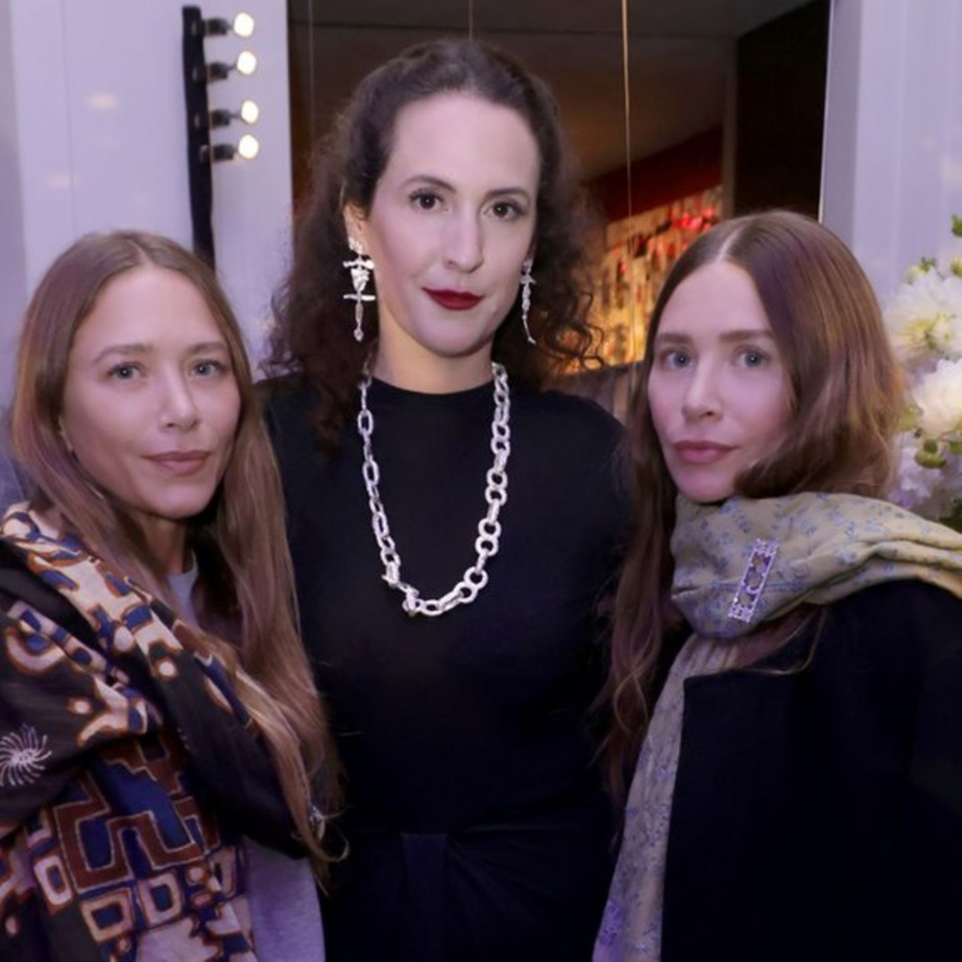 Seltener gemeinsamer Auftritt bei Fashionweek