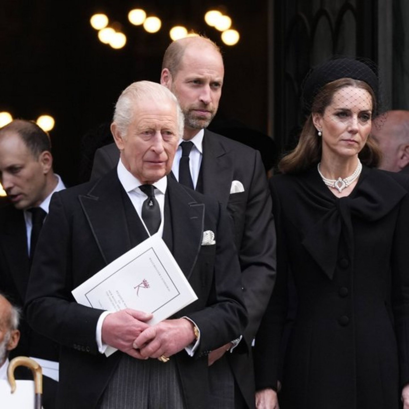 Royal Family in Trauer vereint