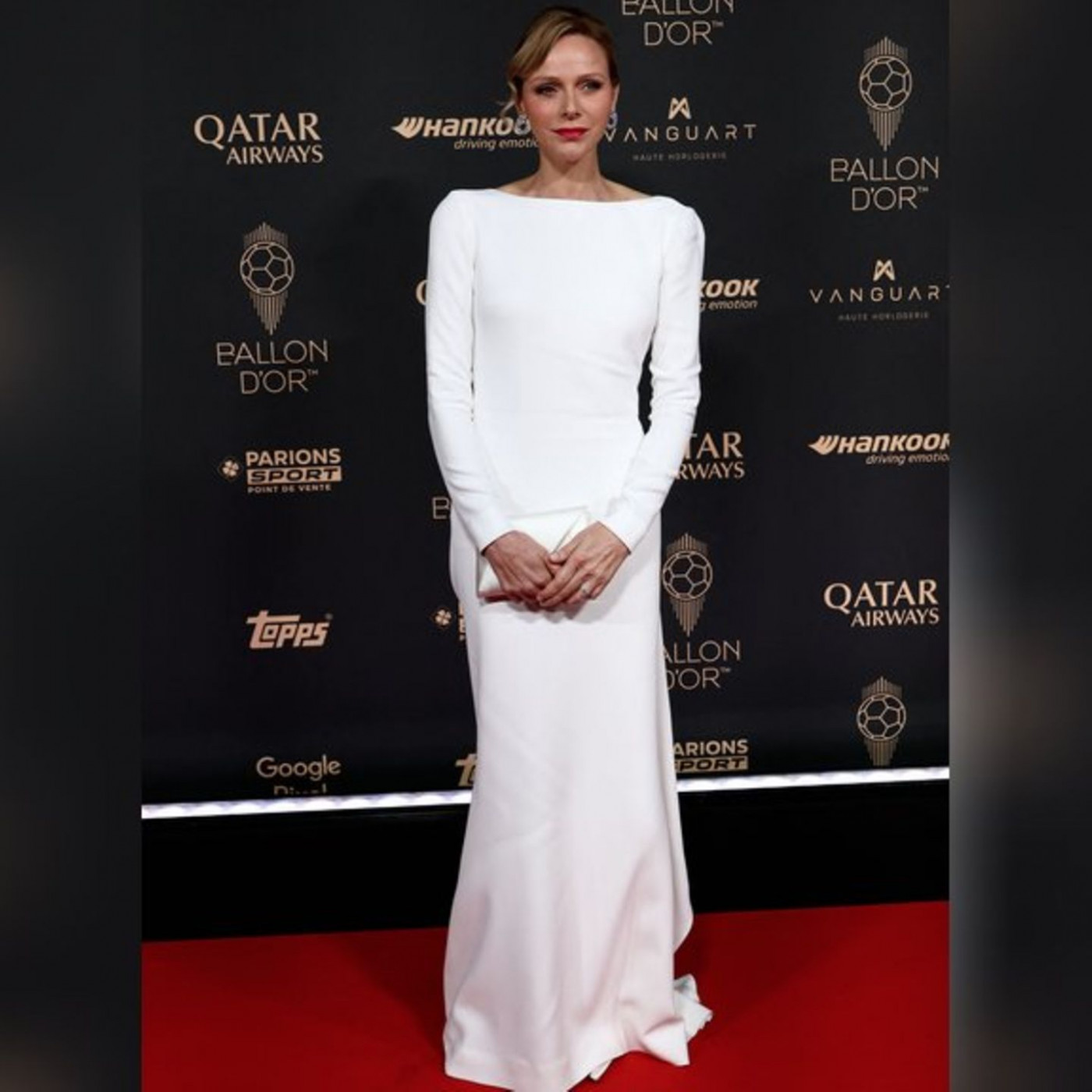Glamouröser Solo-Auftritt beim Ballon d'Or
