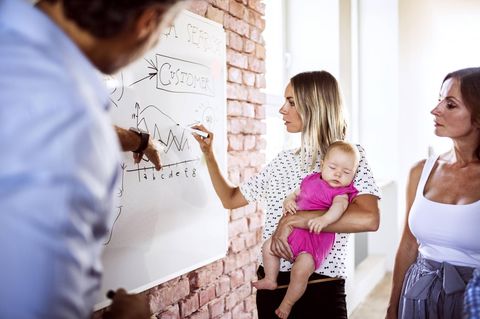 Baby ins Büro mitnehmen? Was erlaubt ist und was nicht