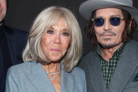 Mit Brigitte Macron bei der Dior-Schau