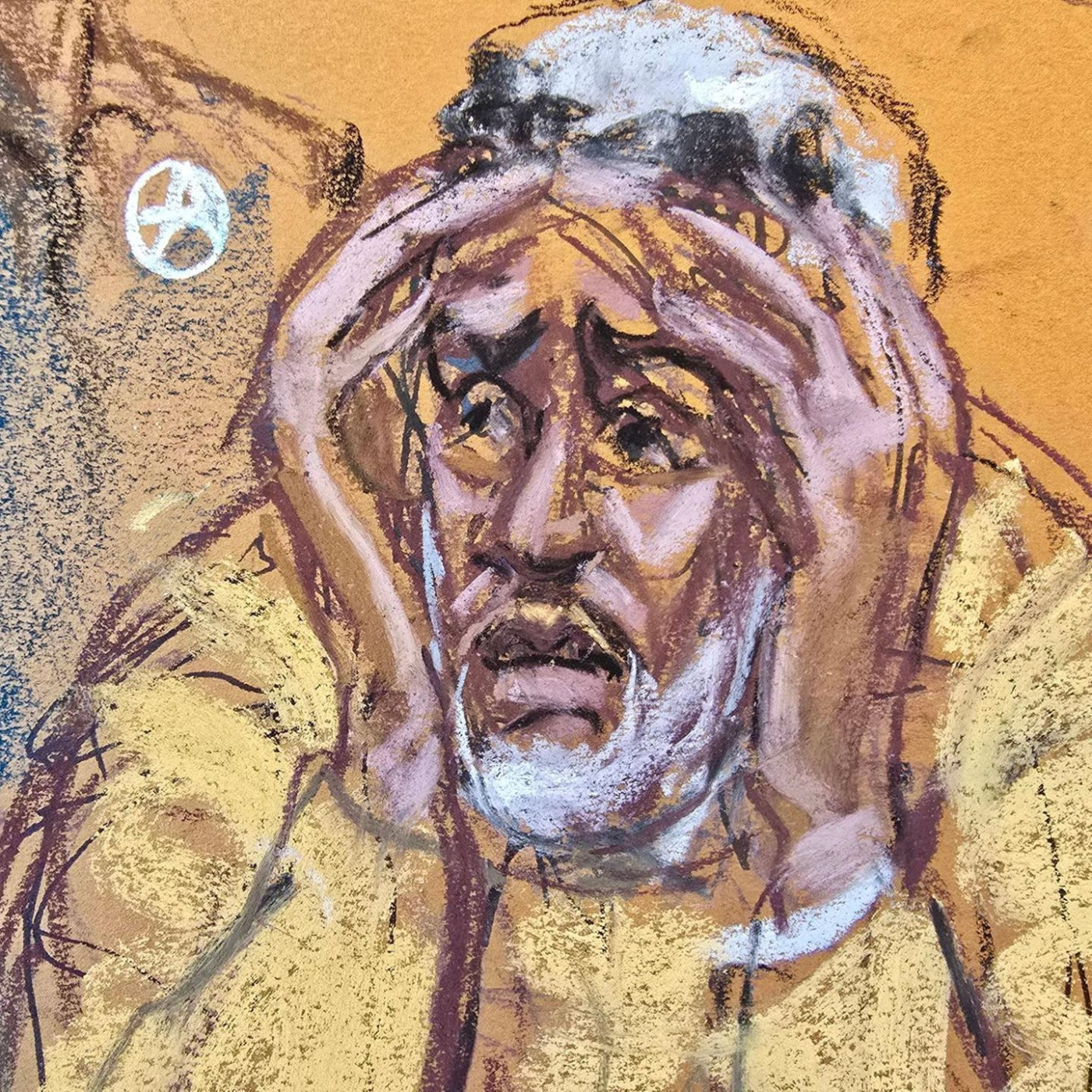 Der leidende Diddy: Gerichtszeichungen, die in die Geschichte eingehen werden