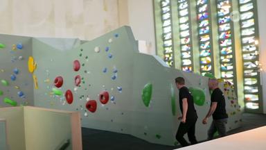 Bouldern statt Beten