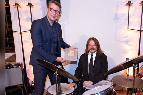 Besondere Auszeichnung für den Künstler